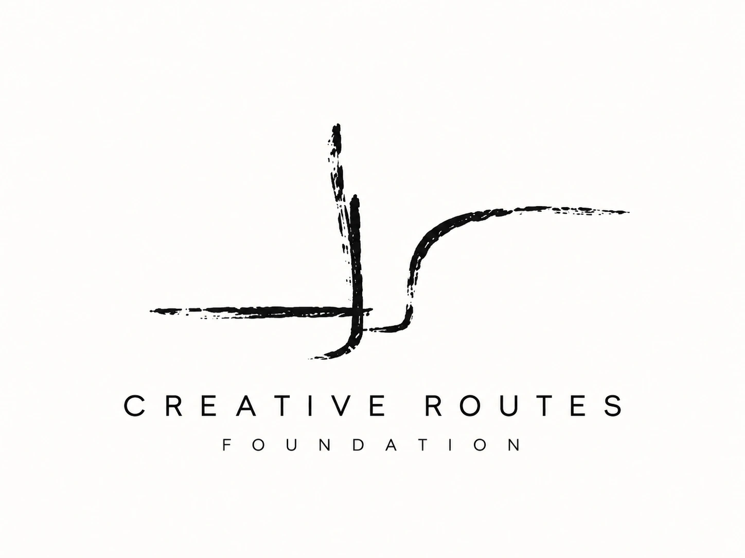 Creative Routes Foundation, naturally broken crossing-line mark